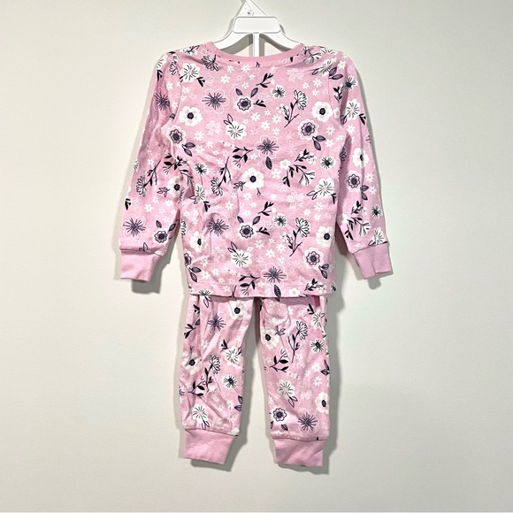 🔵3/$25 NEW George Floral Pattern 2-Piece Pyjama Set (size 3T) - Picture 2 of 3